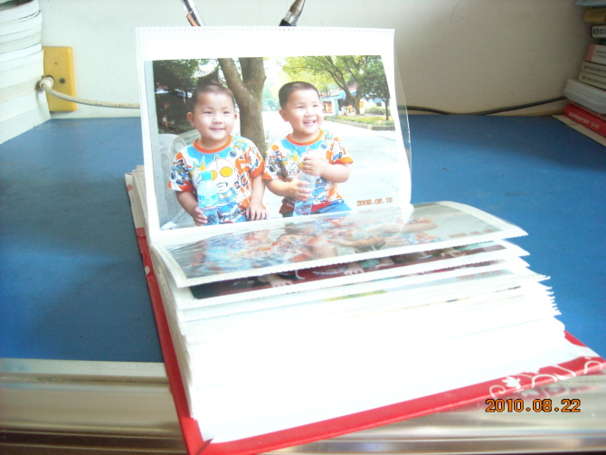 有福網照片沖印贈送的相冊內頁
