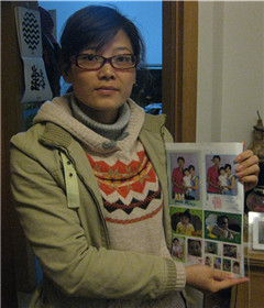 看看吧,其實照片書是A4尺寸,跟我一起明顯就看不出來了